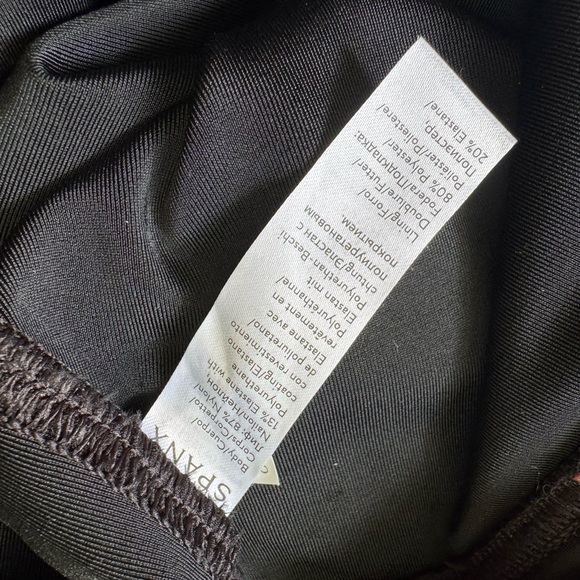 SPANX Black Pencil Skirt Medium - Picture 14 of 16